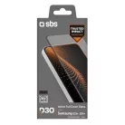 SBS edzett üveg D3O kerettel Samsung Galaxy S25+/S24+ üvegfólia