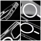 Színes Gyűrű Drop Glue Mag Tok MagSafe kompatibilitással IPHONE 11 fehér tok