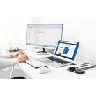 UGREEN 30768B Kapcsolódoboz, USB 3.0 (fekete), adapter