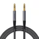 Joyroom sztereó audiokábel AUX 3.5 mm minijack 1,2 m fekete (SY-A08)