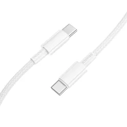   Borofone Kábel BX117 Forrás - Type C - Type C - PD 60W 3A 1 méter fehér