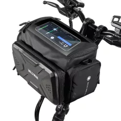   WILDMAN utazótáska kormányra cipzárral GS6 4L (4"-7") fekete