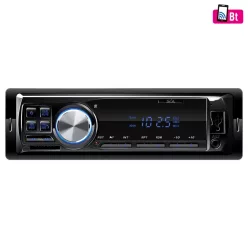   SAL VBT 1100/BL autórádió, 4 x 45 W, 4 RCA, FM, BT, USB, SD, AUX, kék LED kijelző és gombok
