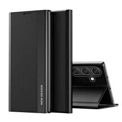  Sleep Case Pro fliptok állvánnyal Samsung Galaxy A26 - fekete tok