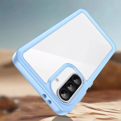 Outer Space Case tok Samsung Galaxy A26-hoz rugalmas kerettel - kék