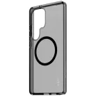 CARE by PanzerGlass Flagship Urban Combat Fekete Qi tok Samsung Galaxy S25 Ultra - Félig átlátszó Füst