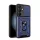 Hibrid Armor Camshield páncélozott tok állvánnyal és kamera védővel Samsung Galaxy A26 - kék tok