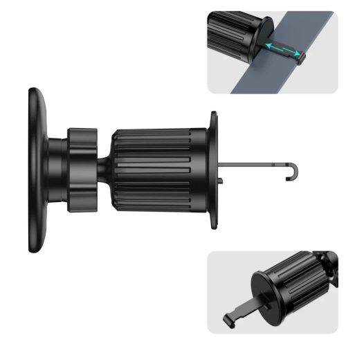 Tech-protect N58 Mágneses Magsafe Szellőzőre Erősíthető Autós Tartó Fekete