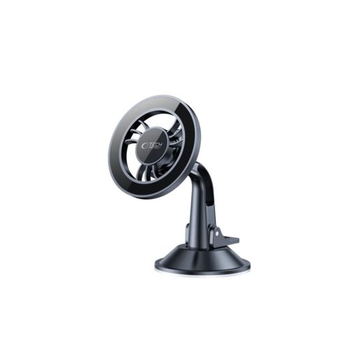 Tech-protect N56 Mágneses Magsafe Műszerfalra rögzíthető autós tartó Fekete