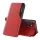 Eco Leather View fliptok elegáns tok állvány funkcióval Samsung Galaxy A26 - piros tok