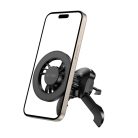 Tech-protect N56 Mágneses Magsafe Stabil Szellőzőre Erősíthető Autós Telefontartó Fekete