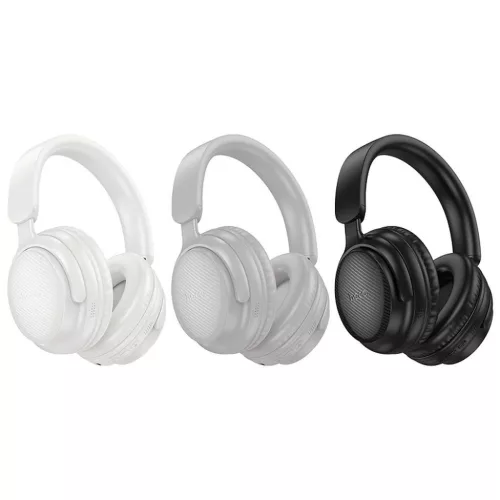 HOCO vezeték nélküli fejhallgató bluetooth W53 klasszikus fekete