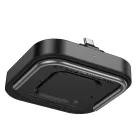 HOCO vezeték nélküli töltő 3 az 1-ben kompatibilis Apple Watch 3A 5W CQ16A fekete