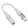 HOCO adapter AUX Type C 3,5 mm Jack-hoz LS37 0,15 m átlátszó szürke