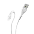 HOCO kábel USB A - Lightning X37 1 m fehér,