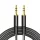 Maxlife audio kábel jack 3.5 mm - jack 3.5 mm 1m fekete
