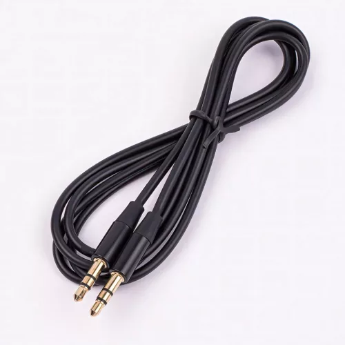 Maxlife audio kábel jack 3.5 mm - jack 3.5 mm 1m fekete