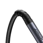 Joyroom sztereó audio kábel AUX 3.5 mm mini jack (férfi) - mini jack (női) 1.2 m fekete (SY-A09)