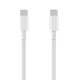OBAL:ME Gyors töltés USB-C/USB-C kábel 1m fehér