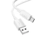 HOCO kábel USB A - Type C 3A X107 1 m fehér