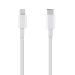   OBAL:ME Gyors töltésre alkalmas USB-C/Lightning kábel 1m Fehér Lightning USB kábel