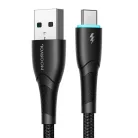 Joyroom SA32-AC3 Starry USB-C kábel, 3A, 1m fekete