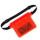 Vízálló tasak - 3-as típus, piros tok