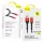 Blavec Cable Raptor fonott - USB Type-C - PD 66W 6A 1 méter (CRA-UC6BR10) fekete-piros