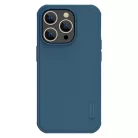 Nillkin Super Frosted Shield Pro tok iPhone 14 Pro Max hátlap kék tok