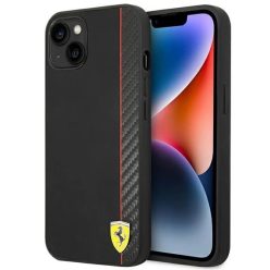   Ferrari FEHCP14MAXBK iPhone 14 Plus 6.7" fekete/fekete keménytok Carbon tok