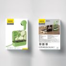 Dudao U18Pro Bluetooth 5.3 TWS vezeték nélküli fülhallgató - zöld