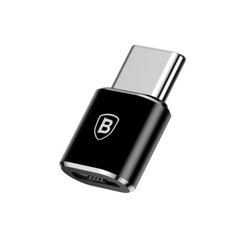 Baseus Micro USB - Type-C (USB-C) átalakító fekete (CAMOTG-01) OTG