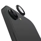 iPhone 16e/17e Spigen Optik Pro Glas.tr „ez Fit” kamera védő 2-csomag fekete kerettel, üvegfólia