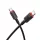 Borofone Kábel BX110 Beneficio - Type C to Type C - 60W 3A 1 méter fekete