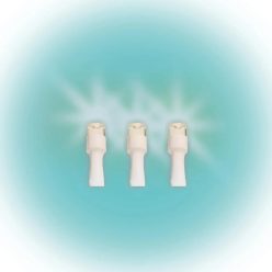   Home KIN 126C/WW LED-es fényfüggöny, 0,9x1,4 m / 126 db melegfehér LED, fehér vezeték, állófényű, hálózati adapter, beltéri kivitel