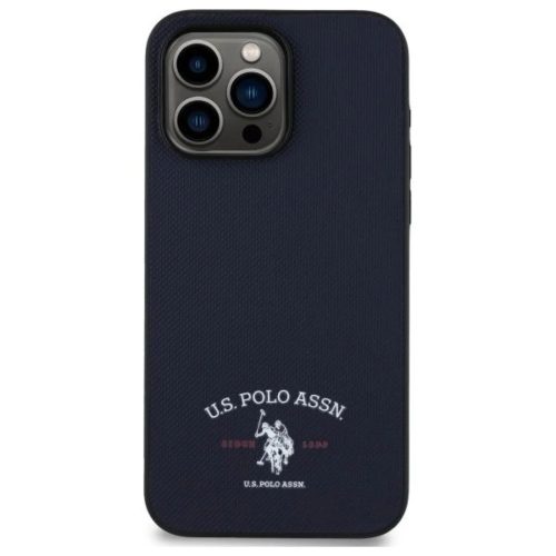 US Polo USHCP15XPARV iPhone 15 Pro Max 6.7" Navy Printed DH Logo tok