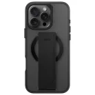 Uniq Heldro Max iPhone 16 Pro 6.3" Magclick töltőtok fekete/ködszürke tok