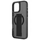 Uniq Heldro Max iPhone 16 Pro 6.3" Magclick töltőtok fekete/ködszürke tok