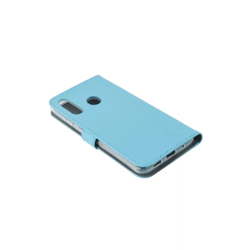 Fliptok kártyatartóval Samsung M40 világoskék