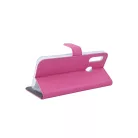 Fliptok kártyatartóval Samsung M40 pink