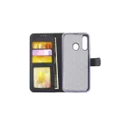 Fliptok kártyatartóval Samsung M40 barna