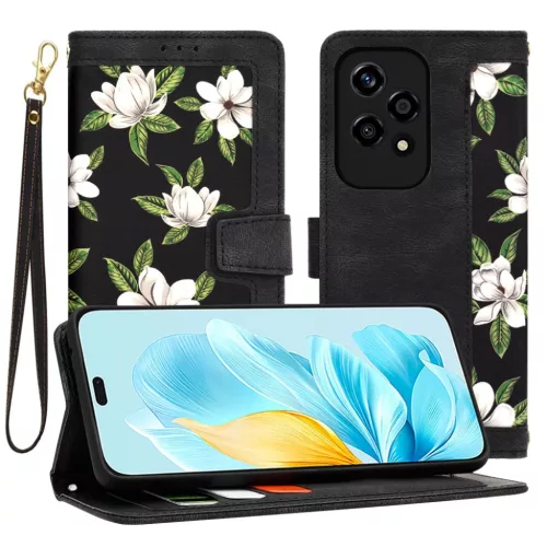 Techsuit - FlipCraft - Honor 200 Lite - A hajnal virágai tok