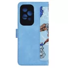 Techsuit - FlipCraft - Honor 200 Lite - Vibráló Kék tok