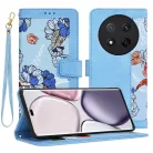 Honor Magic7 Lite / X9c Élénk Kék Techsuit FlipCraft tok