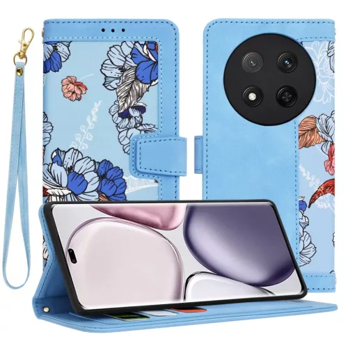 Honor Magic7 Lite / X9c Élénk Kék Techsuit FlipCraft tok