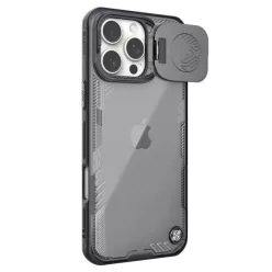   Nillkin - Iceblade Prop (kamera kivágás nélkül) - iPhone 16 Pro - Fekete tok