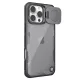 Nillkin - Iceblade Prop (kamera kivágás nélkül) - iPhone 16 Pro - Fekete tok