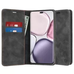   Honor Magic7 Lite / X9c Fekete Techsuit Kényelmes Borítás tok