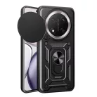 Honor Magic7 Lite / X9c Fekete Techsuit CamShield sorozat tok