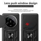 Honor Magic7 Lite / X9c Fekete Techsuit CamShield sorozat tok